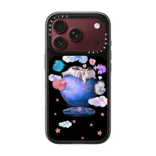 The Cat from Neptune by Mond Kim - iPhone 18 Pro - Impact Case MagSafe Compatible - Glossy