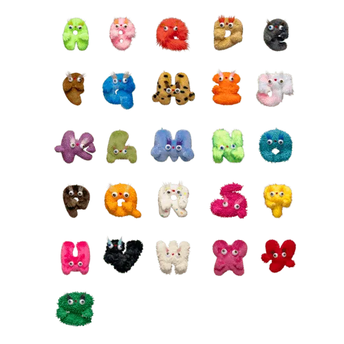 Alphabet Plush Set - - - Value Set