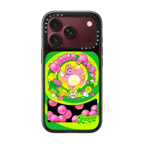 BUBBLE PINGO BY ZIZONE - iPhone 18 Pro - Impact Case MagSafe Compatible - Glossy