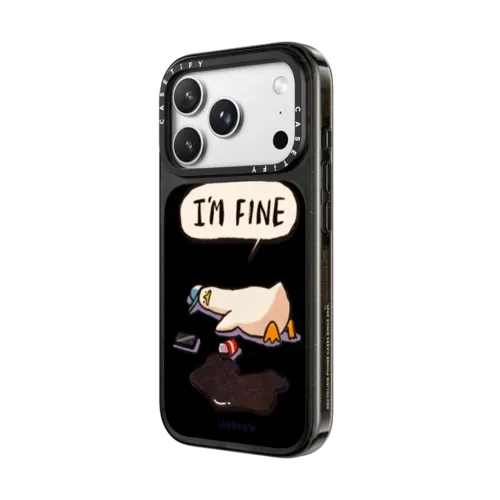 I'm fine - iPhone 18 Pro - Impact Case MagSafe Compatible - Glossy