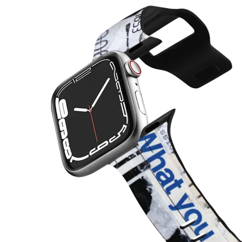 "What you can see" by Milan Doctor - Apple Watch Series 7-9 (45mm) - Impact Band