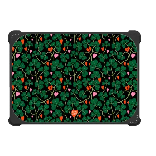 Clover Hearts Black - MacBook Pro 14-inch (M1 - M5) - MacBook Bounce Case