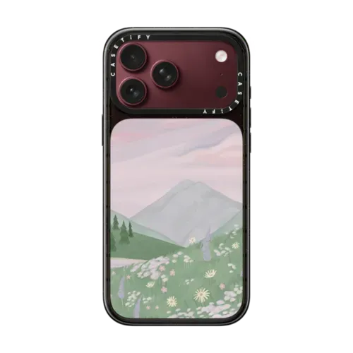 Twilight Mountains by Ivory Paper Co - iPhone 18 Pro Max - Impact Case MagSafe Compatible - Glossy