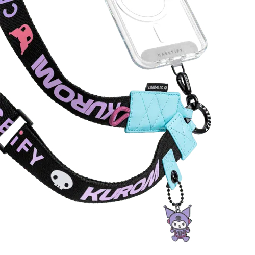 Kuromi Utility Cross-body Lanyard