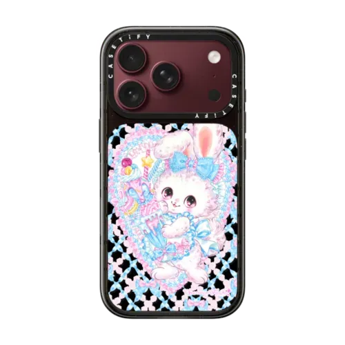 Fancy Bunny - iPhone 18 Pro - Impact Case MagSafe Compatible - Glossy