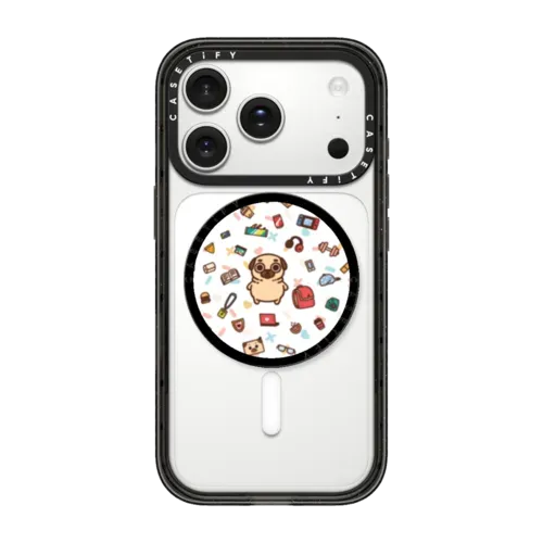 Puglie Pug Adventure Pack - Snappy Grip Stand - Snappy Grip Stand MagSafe Compatible