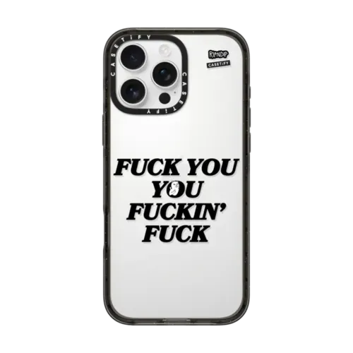 Fuckin Fuck Case - iPhone 16 Pro Max - Impact Case