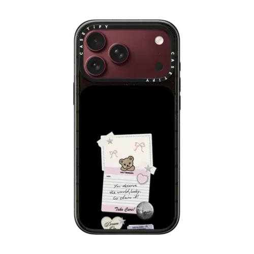 Coquette Stickers - iPhone 18 Pro Max - Impact Case MagSafe Compatible - Glossy