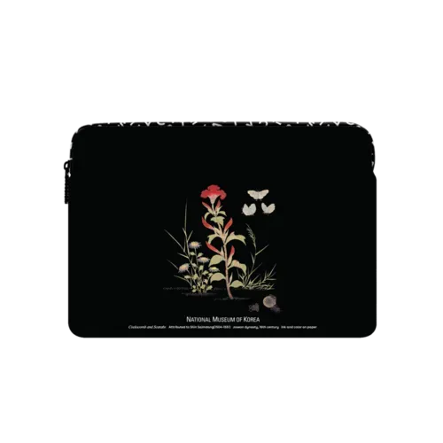 NMK Cockscomb and Scarabs Laptop Sleeve - Large (16") - Impact Laptop Sleeve