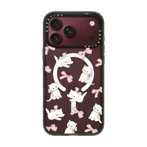 Ribbon Kitten - iPhone 18 Pro Max - Impact Case MagSafe Compatible