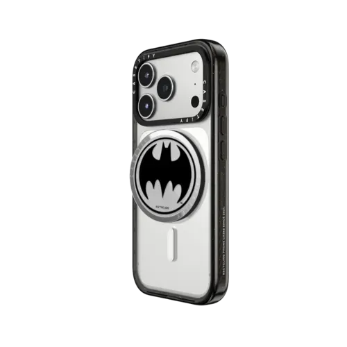 Batman™ Black Logo Snappy Grip Stand - Snappy Mirror Grip Stand MagSafe Compatible
