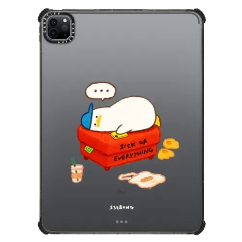 sick of everything- - iPad Pro 11-inch (3rd/4th gen) - iPad Impact Case