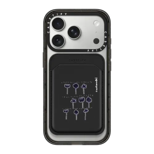 Whanki Drawing Snappy Leather Wallet - Snappy MagSafe Wallet - Snappy BioVeg Wallet MagSafe Compatible