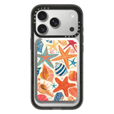 Sea Shells by Grace Andersson - Snappy Cardholder Stand - Snappy Mirror Cardholder Stand MagSafe Compatible