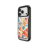 Sea Shells by Grace Andersson - Snappy Cardholder Stand - Snappy Mirror Cardholder Stand MagSafe Compatible