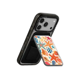 Sea Shells by Grace Andersson - Snappy Cardholder Stand - Snappy Mirror Cardholder Stand MagSafe Compatible