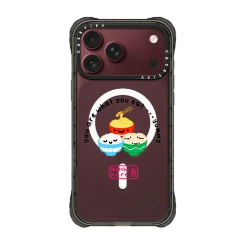 You Are What You Eat Carbs - iPhone 18 Pro Max - Ultra Impact Case MagSafe Compatible