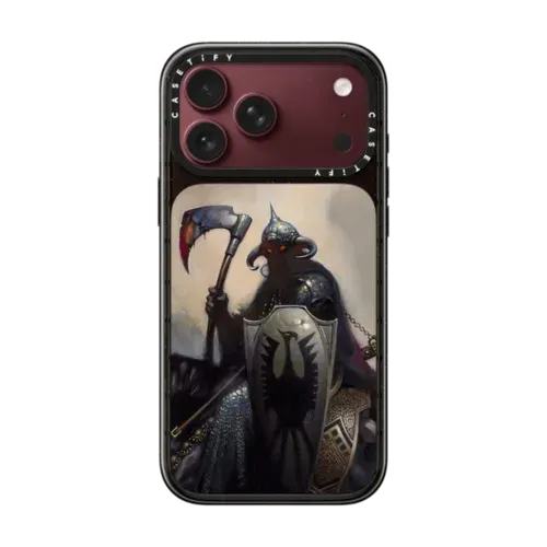 Death Dealer I by Frazetta Girls - iPhone 18 Pro Max - Impact Case MagSafe Compatible - Glossy