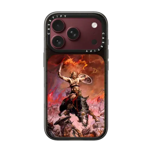 Conan The Conqueror by Frazetta Girls - iPhone 18 Pro - Impact Case MagSafe Compatible - Glossy