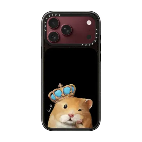 Gloomie Hamster by LeonLollipop - iPhone 18 Pro Max - Impact Case MagSafe Compatible - Glossy