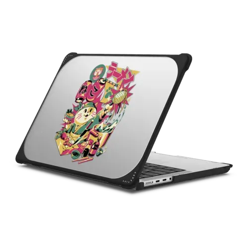 Neko Ramen - MacBook Pro 14-inch (M1 - M5) - MacBook Bounce Case