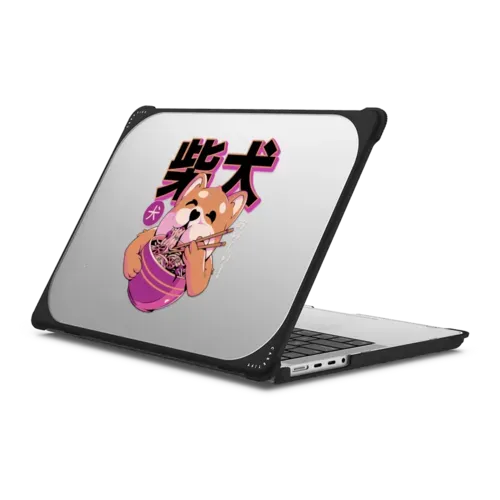 Shiba Noodles - MacBook Pro 14-inch (M1 - M5) - MacBook Bounce Case