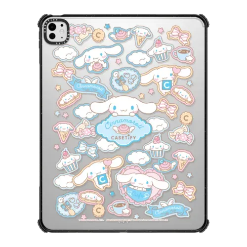 Cinnamoroll Lovely Cafe Sticker Tablet Case - iPad Pro 13-inch (M4/M5) - iPad Impact Case