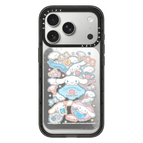 Cinnamoroll Lovely Cafe Sticker Snappy Cardholder Stand - Snappy Mirror Cardholder Stand MagSafe Compatible