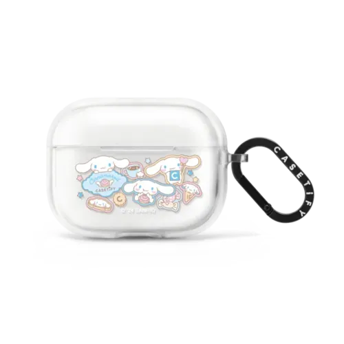 Cinnamoroll Lovely Sticker Earbuds Case - AirPods Pro 2 - Earbuds Impact Case