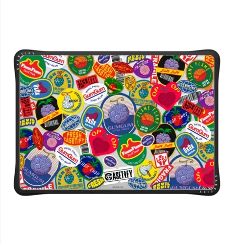 Devil Fruits Label Sticker Laptop Case - MacBook Air 13-inch (M1 / Intel) - MacBook Impact Case
