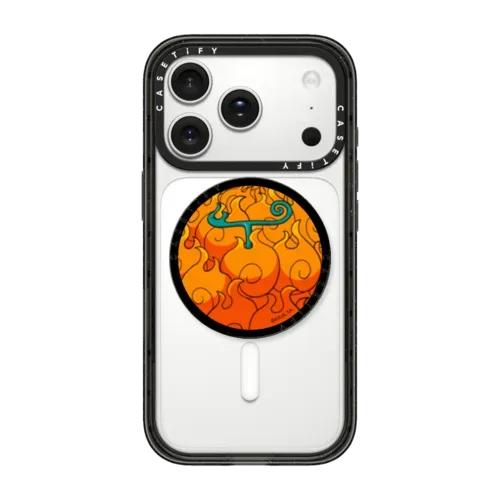 Flame-Flame Snappy Grip Stand - Snappy Grip Stand MagSafe Compatible