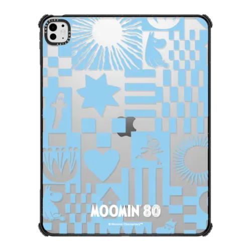 Moomin Puzzle Pattern Tablet Case - iPad Pro 13-inch (M4/M5) - iPad Impact Case