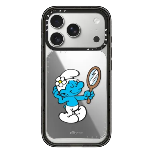The Smurf Snappy Cardholder Stand - Snappy Mirror Cardholder Stand MagSafe Compatible