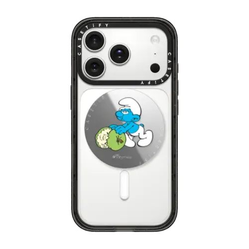 The Smurf Strolling Snappy Grip Stand - Snappy Mirror Grip Stand MagSafe Compatible