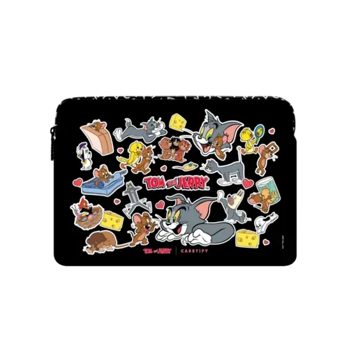 Family Sticker Laptop Sleeve - Large (16") - Impact Laptop Sleeve