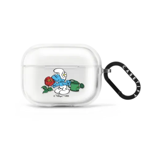 The Smurf Gardening Earbuds Case - AirPods Pro 2 - Earbuds Impact Case