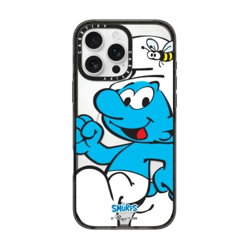 Jumbo Character Smurf Case - iPhone 16 Pro Max - Impact Case MagSafe Compatible