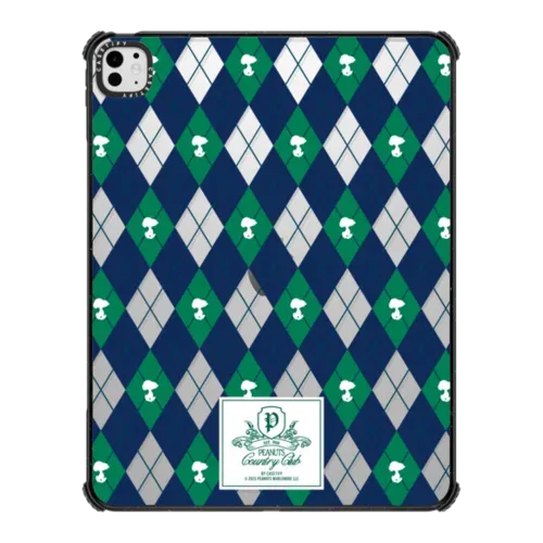 Peanuts Argyle Pattern Tablet Case - iPad Pro 13-inch (M4/M5) - iPad Impact Case