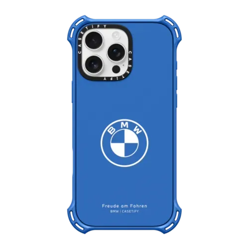 BMW Blue Collectible Bounce Case - iPhone 16 Pro Max - Bounce Case MagSafe Compatible