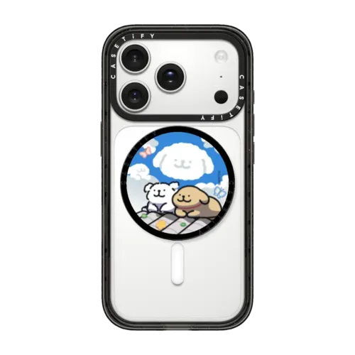 Maltese Lazy Clouds Snappy Grip Stand - Snappy Grip Stand MagSafe Compatible