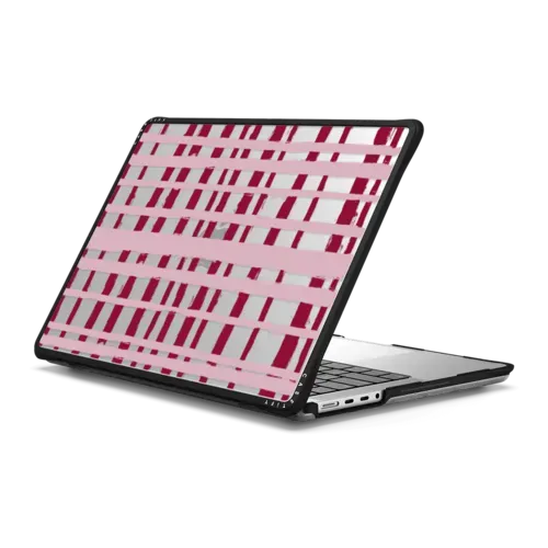 Berry Stripes - MacBook Pro 14-inch (M1 - M5) - MacBook Impact Case