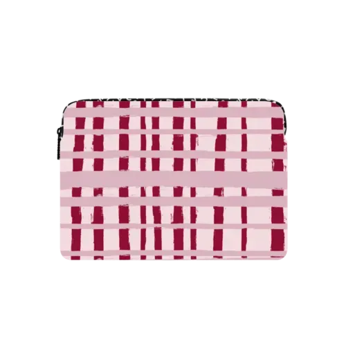 Berry Stripes - Small (13") - Impact Laptop Sleeve