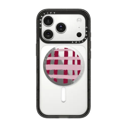 Berry Stripes - Snappy Grip Stand - Snappy Mirror Grip Stand MagSafe Compatible