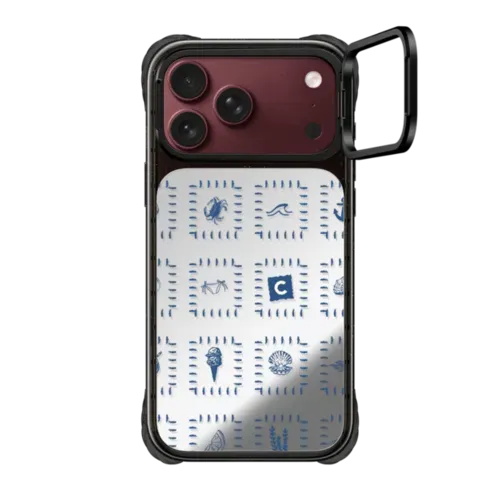 Boho Summer - iPhone 18 Pro Max - Ultra Impact Ring Stand Case - Mirror