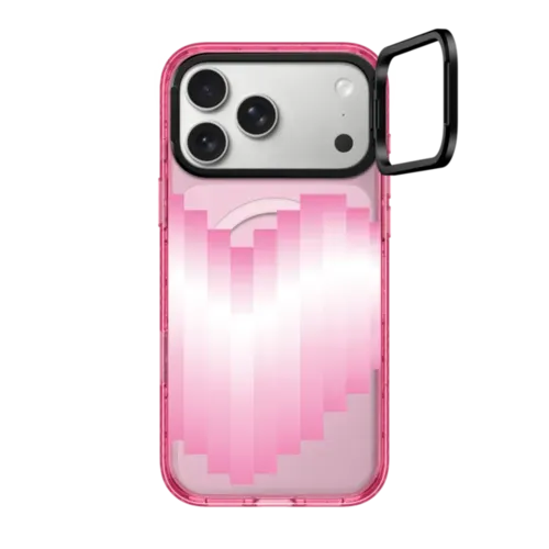 8-beat Heart - iPhone 17 Pro Max - Impact Ring Stand Case MagSafe Compatible