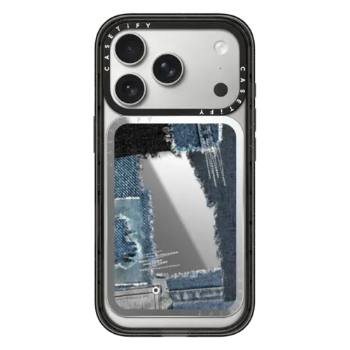 Denim Manifesto Snappy Cardholder Stand - Snappy Mirror Cardholder Stand MagSafe Compatible