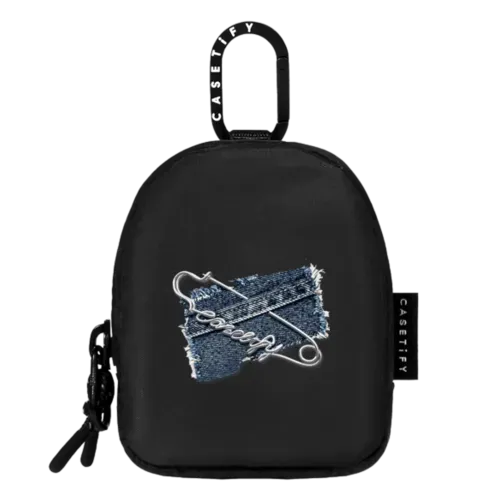 Pinned Statement Earbuds Pouch