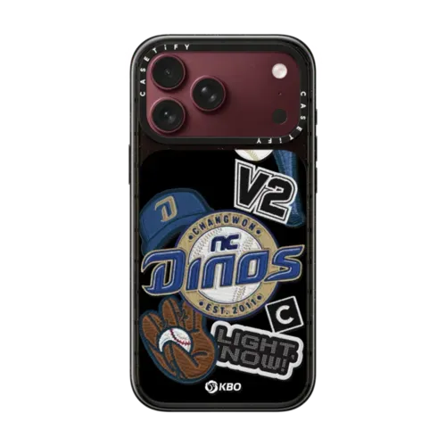 DINOS Collage Case - iPhone 18 Pro Max - Impact Case MagSafe Compatible - Glossy