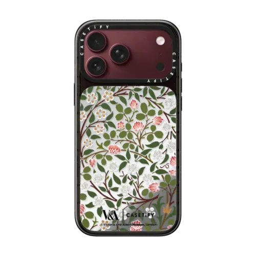 V&A Morris Edit, Clover Case - iPhone 18 Pro Max - Impact Case - Mirror