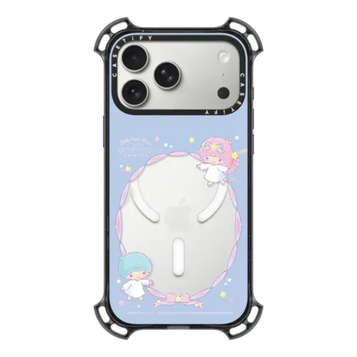 Little Twin Stars Dreamy Photo Frame Phone Case - iPhone 17 Pro Max - Bounce Case MagSafe Compatible